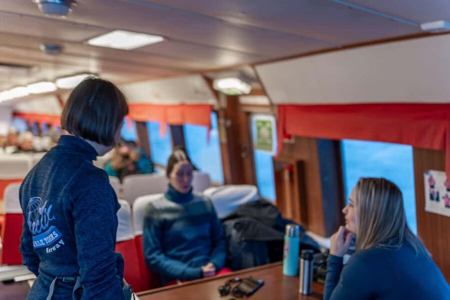 Tromsø: Responsible Whale Watching Cruise Aboard MS Alba - What you eat, what you wear, and the comfort details that matter