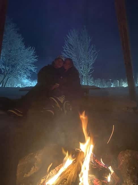 Tromsø: Sledding, Toboggan, Mini Skiing, Lasso & Arctic Fun - Reindeer hides by the fire, where comfort drives the whole experience