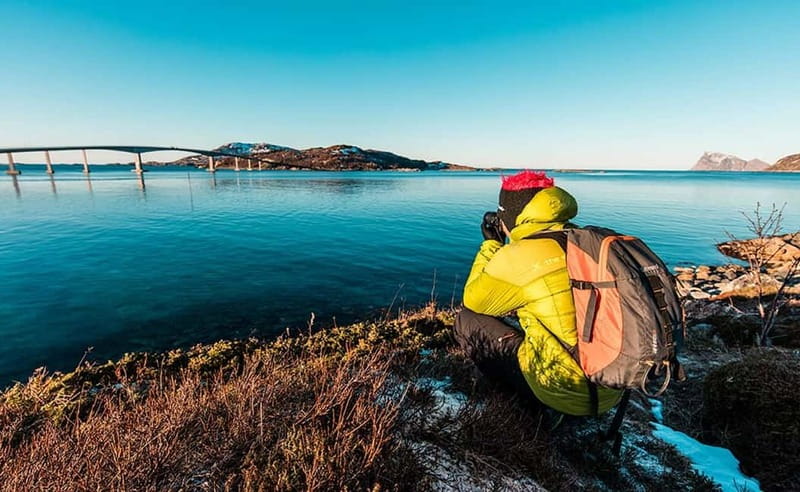 Tromsø: Winter Fjord Road Trip - From Tromsø to Kvaløya: a half-day that feels properly local