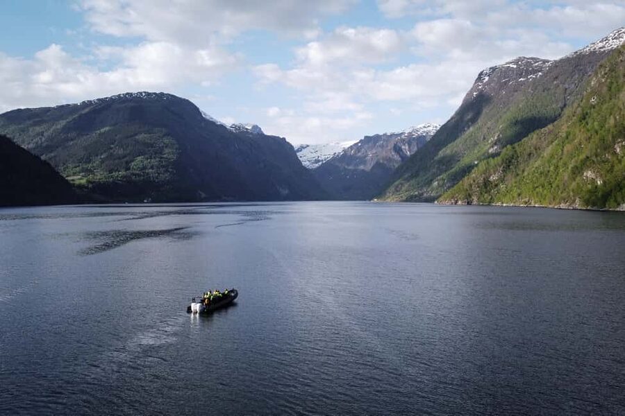 Ulvik adventure: Exploring Hardangerfjord's Osafjord by RIB - Getting from Ulvik into the Osafjord fjord branch fast