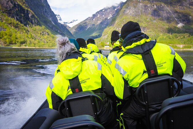 Ulvik scenic RIB adventure to Osafjord a Hardangerfjord branch - The one-hour route: Ulvikafjorden out, Osafjord stop, return