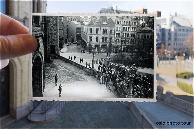 Unknown war. Oslo and Norway during 1940-45 - Nationaltheatret and the Gunnar Sønsteby monument: culture, bravery, and memory