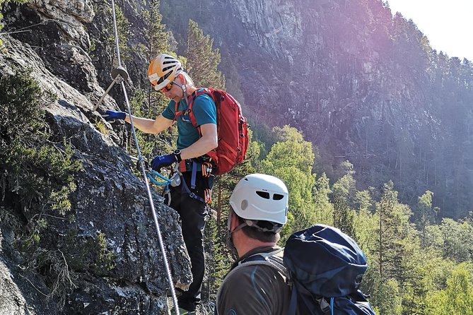Via Ferrata Åndalsnes Intro Wall - The return hike from Nesaksla back to Åndalsnes