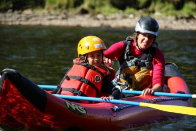 Family Rafting on the Vosso River