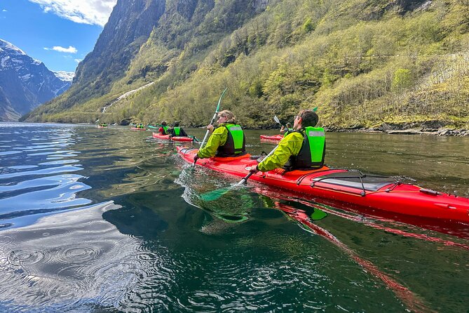 Vossevangen: Nærøyfjord Full-Day Guided Kayaking Trip - Gear setup and safety you actually need on a sea kayak