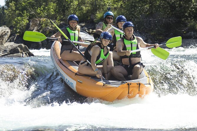Whitewater Rafting Grade 3 to 4 - Where You Start in Vossevangen, and how you get to the river