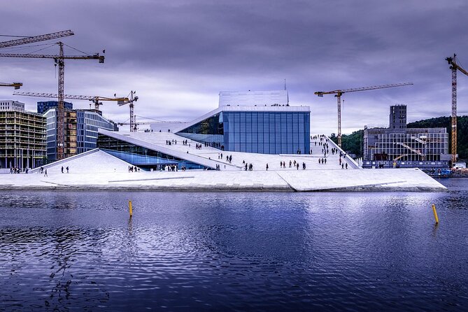 Winter E-Bike Tour: A Royal Coastal Adventure - Passing the Peace Prize Building and Gliding Toward E18