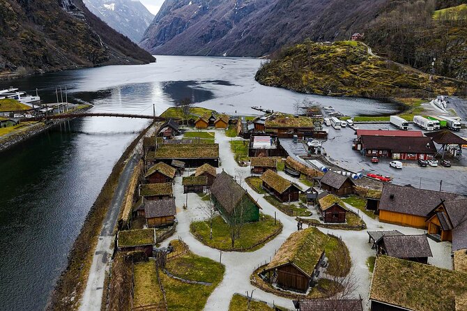 Winter Tour Viking Village, Nærøyfjord Cruise and Flåm Railway - Gudvangen’s 5-minute window into the Nærøyfjord story